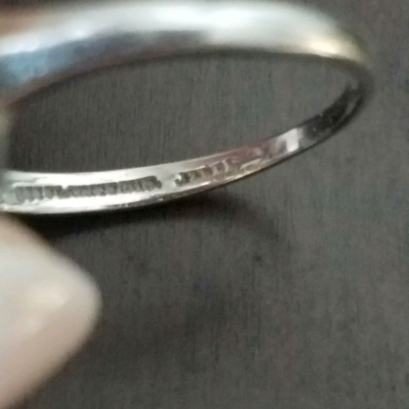 Designer Ring by Jabel Art Deco Platinum .5ct Ring - Picture 4 of 8